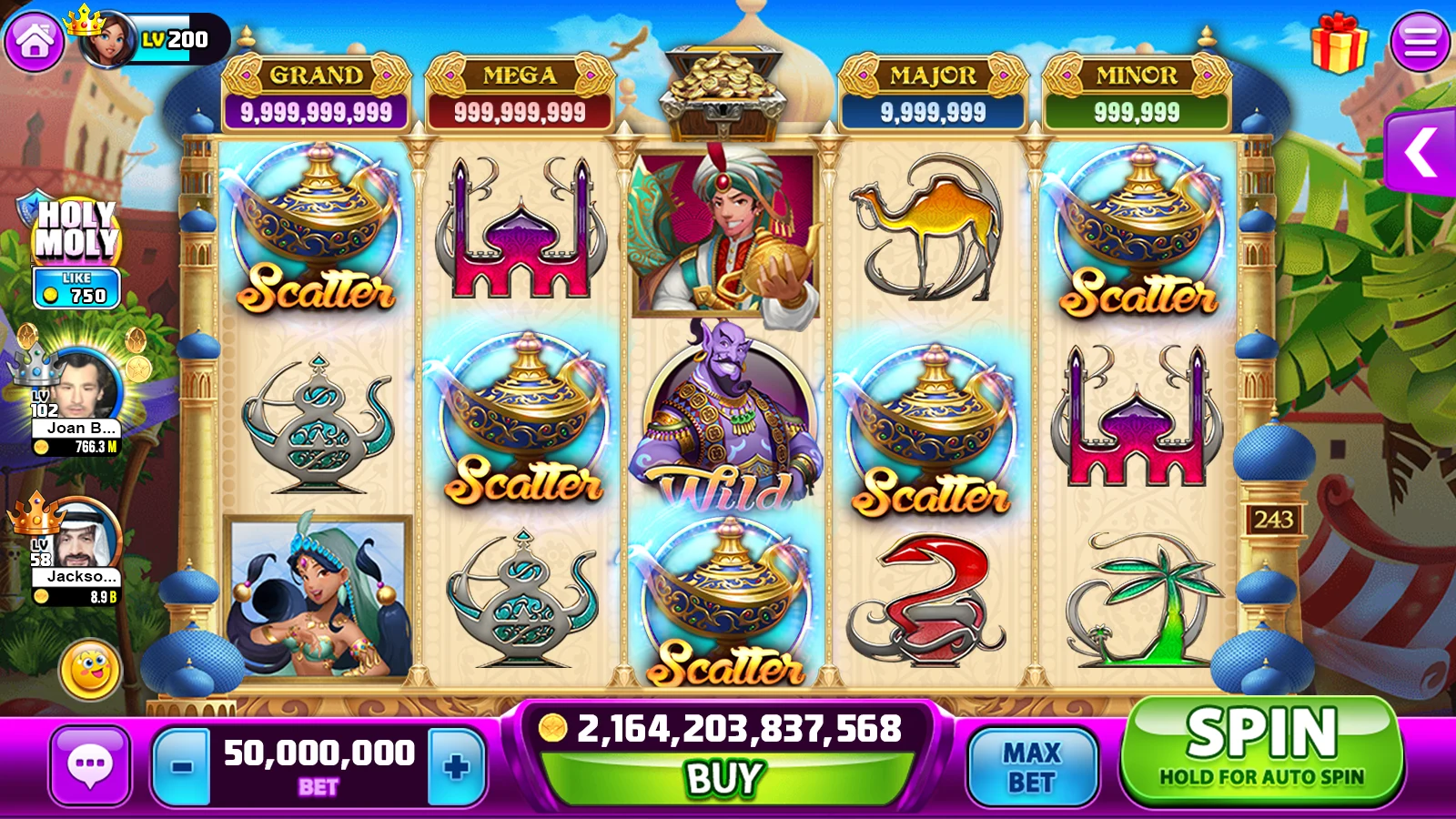 Holy Moly Casino Slots screenshot